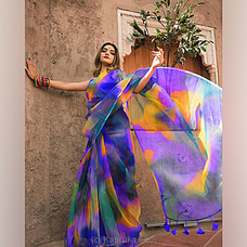 Purple Organza saree By Amare at Kapruka Online for specialGifts