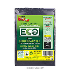 ECO Sack Biodegradable LDPE Garbage Bags XXL- 10bags - Cleansers at Kapruka Online