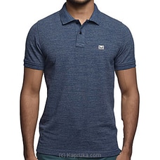 Men`s Slim Fit Heather Polo T-shirt  Classic Royal Buy  MOOSE Online for specialGifts