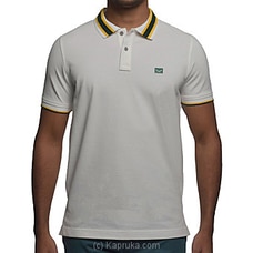 Men`s Slim Fit Urban Polo T-shirt  White  By  MOOSE  Online for specialGifts