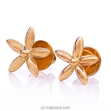 Vogue 22K Gold Ear Stud Set With 16(c/z) Rounds Buy Vogue Online for specialGifts