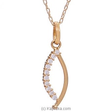 Vogue 22K Gold Pendant Set With 10 (c/z) Rounds Buy Vogue Online for specialGifts
