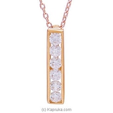 Vogue 22K Gold Pendant Set With 6 (c/z) Rounds Buy Vogue Online for specialGifts