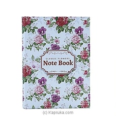 Panther Classic Flowers A5 Diary  By Panther  Online for specialGifts