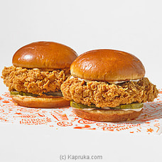 Spicy Chicken Sandwich Meal at Kapruka Online