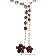 Necklace for Women Embellished with Red Crystals from Swarovski Elemants Buy Swarovski Online for specialGifts