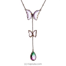 Butterfly Pendant Necklace for Women Embellished with Crystals - Swarovski Elements Buy Swarovski Online for specialGifts