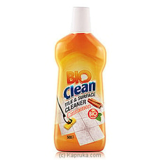 Bio Clean Tile and Surface Cleaner Cinnamon 500ml Buy Online Grocery Online for specialGifts