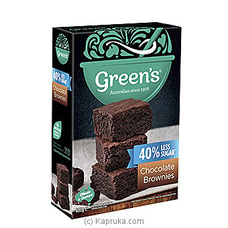 Greens Chocolate Brownie 400g (Premium Mix)            By Globalfoods at Kapruka Online for specialGifts