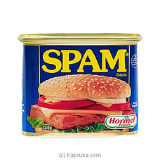 Spam Spiced Ham 340g N#160; N#160; N#160; N#160; N#160; - Globalfoods - Canned Food at Kapruka Online