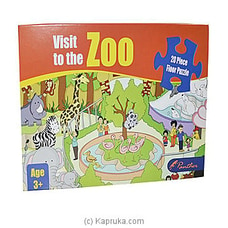 Visit The Zoo - 20 pieces floor puzzle at Kapruka Online