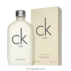 Calvin Klein One EDT Men 200ml By Calvin Klein at Kapruka Online for specialGifts