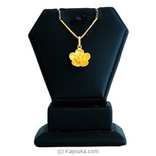 Swarna Mahal Flower Pendant in 22 Kt yellow gold PE0001995  Buy Swarna Mahal Online for specialGifts