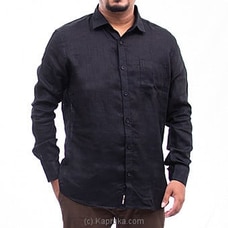 Black Collar L/S Shirt Buy FASHION HUB Online for specialGifts