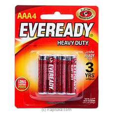 Eveready Heavy Duty AAA4 Battery Pack at Kapruka Online