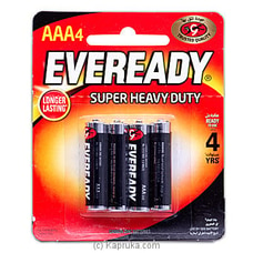 Eveready Super Heavy Duty AAA4 Battery Pack at Kapruka Online