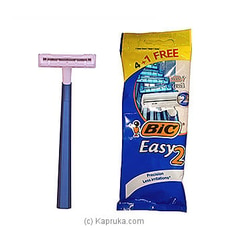 BIC Easy 2 Pouch -   ( 4 + 1 Razor Free ) Pouch Buy fathers day Online for specialGifts