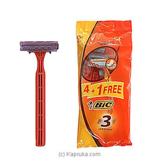 BIC 3 Pouch -   ( 4 + 1 Razor Free ) Pouch Buy fathers day Online for specialGifts