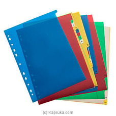 Weerodara A4 Size Index Pages Buy Weerodara Online for specialGifts