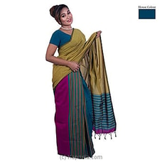 Cotton And Reyon Mixed Saree SR093 By Qit at Kapruka Online for specialGifts