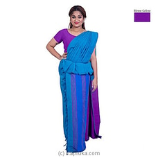 Cotton And Reyon Mixed Saree SR094 By Qit at Kapruka Online for specialGifts