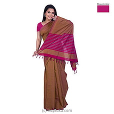 Cotton And Reyon Mixed Saree SR101 By Qit at Kapruka Online for specialGifts