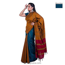 Cotton And Reyon Mixed Saree SR102 By Qit at Kapruka Online for specialGifts
