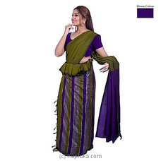 Cotton And Reyon Mixed Saree SR103 By Qit at Kapruka Online for specialGifts