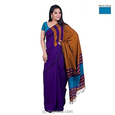 Cotton And Reyon Mixed Saree SR108 By Qit at Kapruka Online for specialGifts