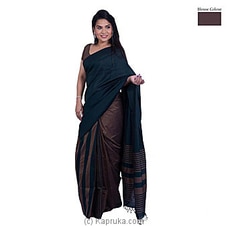 Cotton And Reyon Mixed Saree SR112 By Qit at Kapruka Online for specialGifts