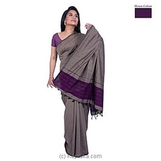 Cotton And Reyon Mixed Saree SR120 By Qit at Kapruka Online for specialGifts