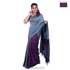Cotton And Reyon Mixed Saree SR122 By Qit at Kapruka Online for specialGifts