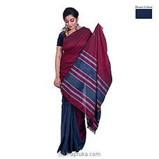 Cotton And Reyon Mixed Saree SR123 By Qit at Kapruka Online for specialGifts