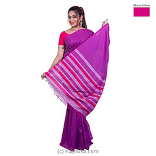 Cotton And Reyon Mixed Saree SR126 By Qit at Kapruka Online for specialGifts