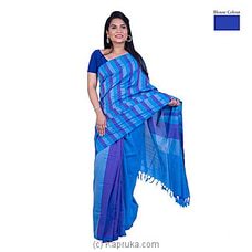 Cotton And Reyon Mixed Saree SR129 By Qit at Kapruka Online for specialGifts