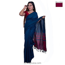Cotton And Reyon Mixed Saree SR131 By Qit at Kapruka Online for specialGifts