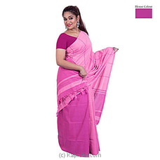 Cotton And Reyon Mixed Saree SR133 By Qit at Kapruka Online for specialGifts