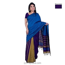 Cotton And Reyon Mixed Saree SR134 By Qit at Kapruka Online for specialGifts