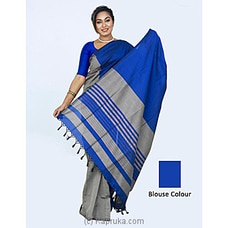 Cotton And Reyon Mixed Saree SR005 By Qit at Kapruka Online for specialGifts