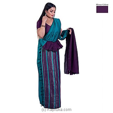 Cotton And Reyon Mixed Saree SR088 By Qit at Kapruka Online for specialGifts