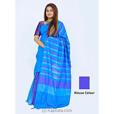 Cotton And Reyon Mixed Saree SR016 By Qit at Kapruka Online for specialGifts