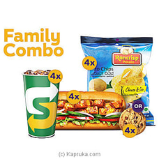 BBQ Chicken Family Combo Buy Subway Online for specialGifts