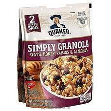 Value Pack -Quaker Simply Granola Cereal,(978gx2)- 1.95kg By Globalfoods at Kapruka Online for specialGifts