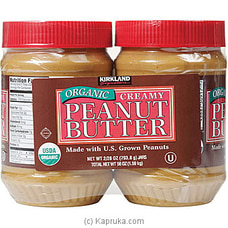 Kirkland Signature Organic Peanut Butter-1.56kg(793.8gx2) By Globalfoods at Kapruka Online for specialGifts