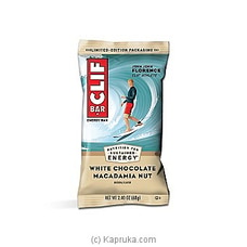 CLIF BAR Energy Bars, White Chocolate Macadamia Nut 2.40 Oz(68g)  By Globalfoods  Online for specialGifts