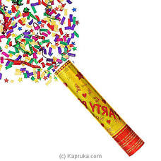 Confetti Cannon- Multicolor Confetti Shooters For Birthday, Graduation, Party, New Year`s Eve, Weddings at Kapruka Online