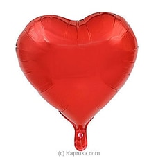 Red Foil Heart Shaped Balloons ,heart Mylar Balloons For Wedding Valentine Decorations Love Balloons Party Decorations at Kapruka Online