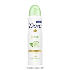 Dove Go Fresh Spray Antiperspirant Deodorant, Cucumber And Green Tea, 250ml at Kapruka Online