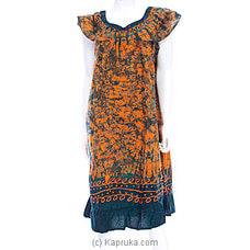 Hand Craft Cotton Batik Night Dress -010 Buy GLK DISTRIBUTORS Online for specialGifts