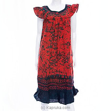 Hand Craft Cotton Batik Night Dress -002 Buy GLK DISTRIBUTORS Online for specialGifts
